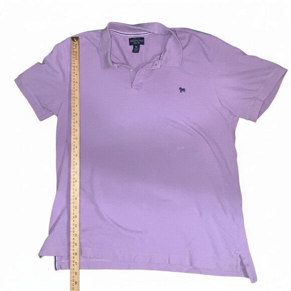 Aeropostale Lavender Slim Fit Short Sleeve Polo Shirt - Picture 4 of 8